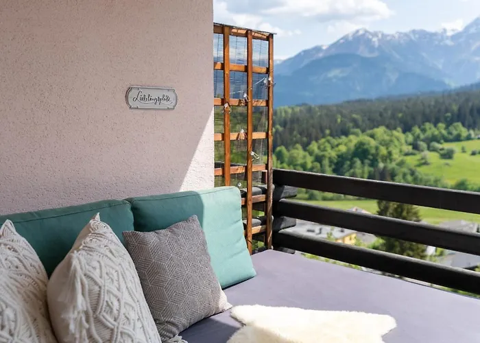 -panorama-bergblick- Dampfbad-dusche Und Aussenbett *