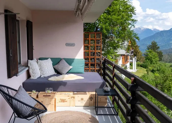 -panorama-bergblick- Dampfbad-dusche Und Aussenbett * Flims